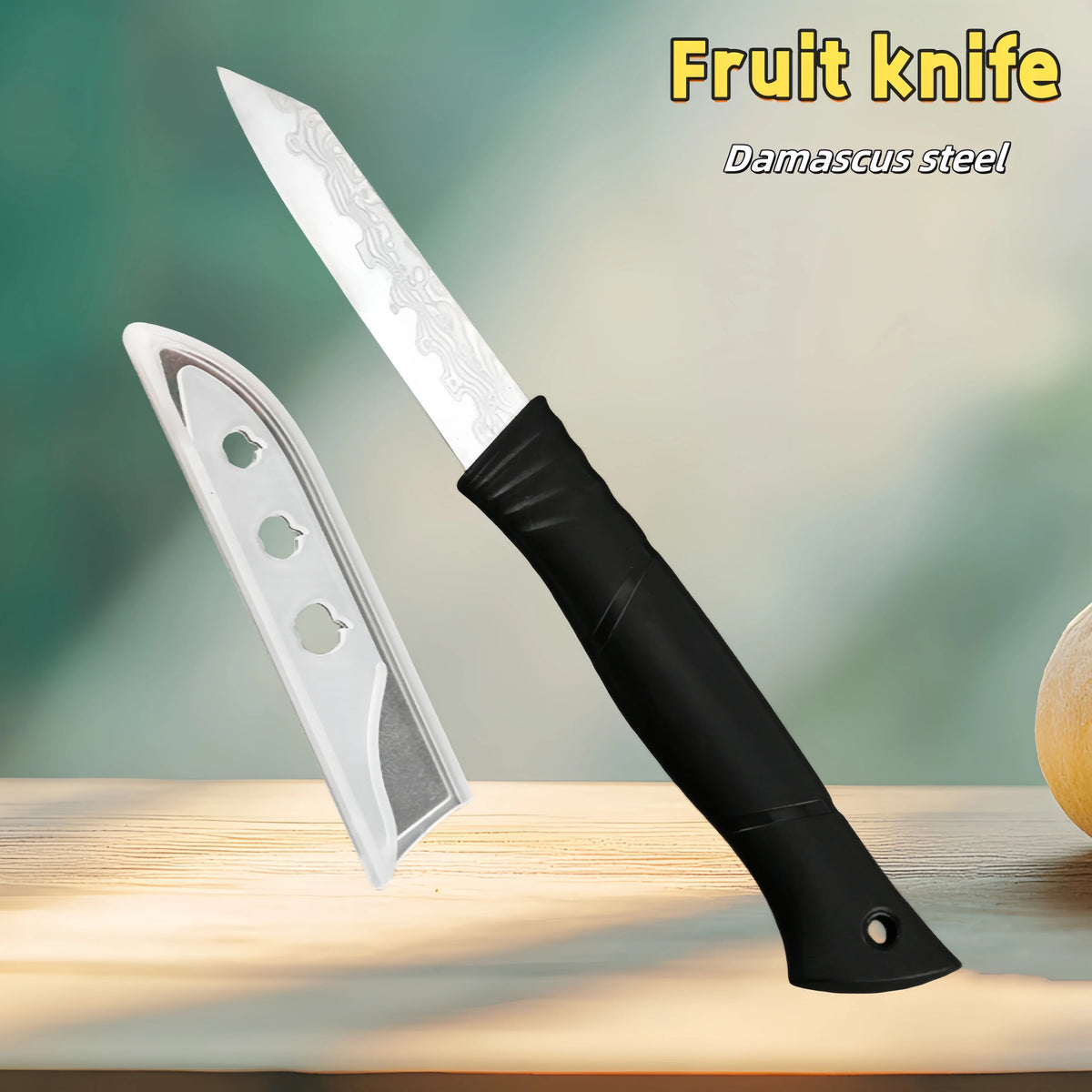 Damascus Paring Knife 67-Layer VG10 Steel – Fruit & Veg Knife Damascus Paring Knife Axl