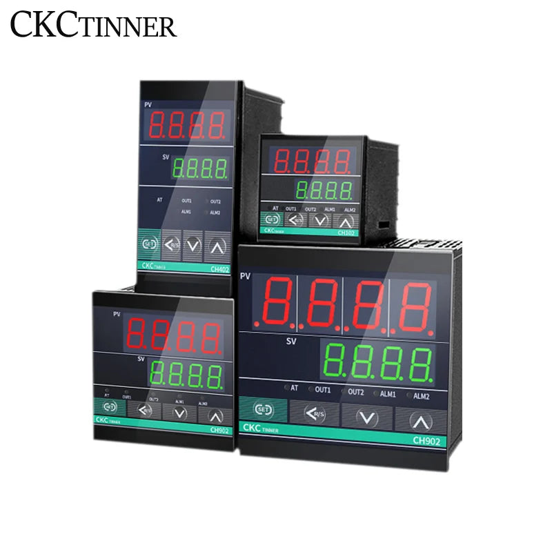 CKCTINNER REX-CH Dual Relay PID Temperature Controller LCD PID Temperature Controller Axl