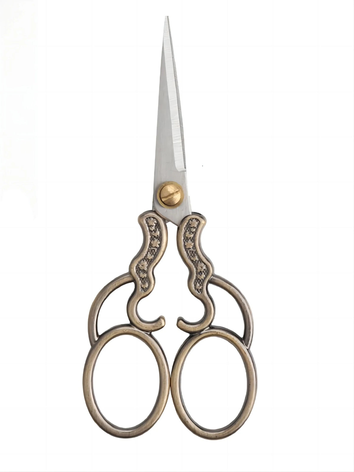 Gourd Pattern Vintage Stainless Steel Sewing Scissors 12.5cm Sewing Scissors Axl bronze gourd