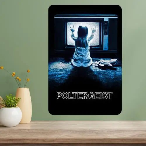 Poltergeist Classic Movie Metal Poster Sign | Vintage Wall Decor Movie Metal Sign Axl aluminum sign aluminum 40x30cm