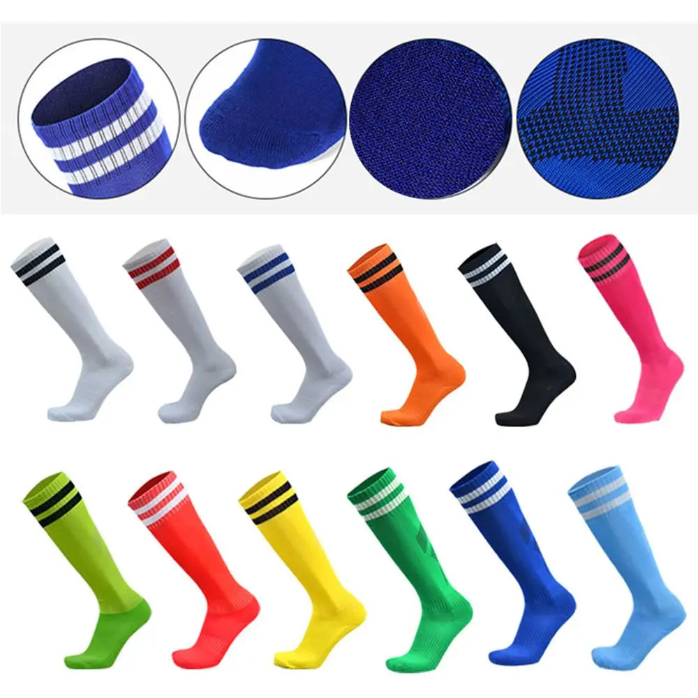 Kids Non-Slip Grip Football Socks – Breathable Sports Socks Kids Football Socks Axl