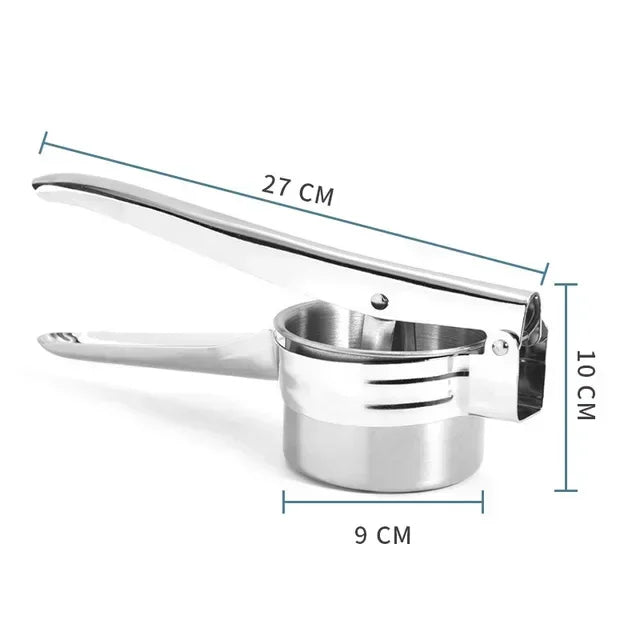 Stainless Steel Potato Ricer & Vegetable Masher Press Potato Ricer Masher Axl Bottom style