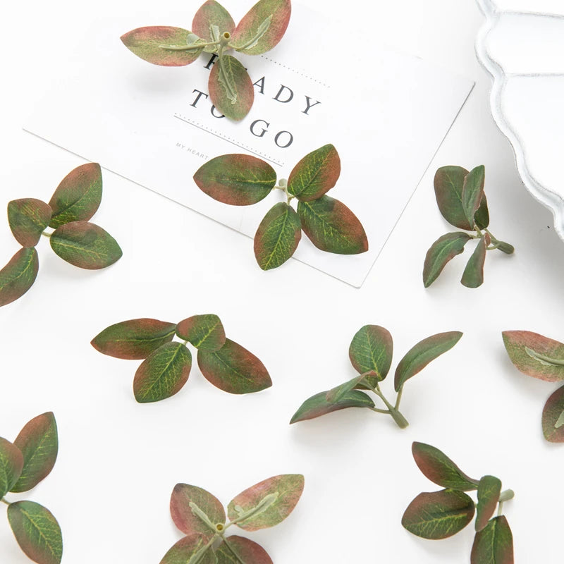 Artificial Silk Tea Leaf Flowers 25pc – DIY Wedding & Home Decor Artificial Silk Flowers Axl