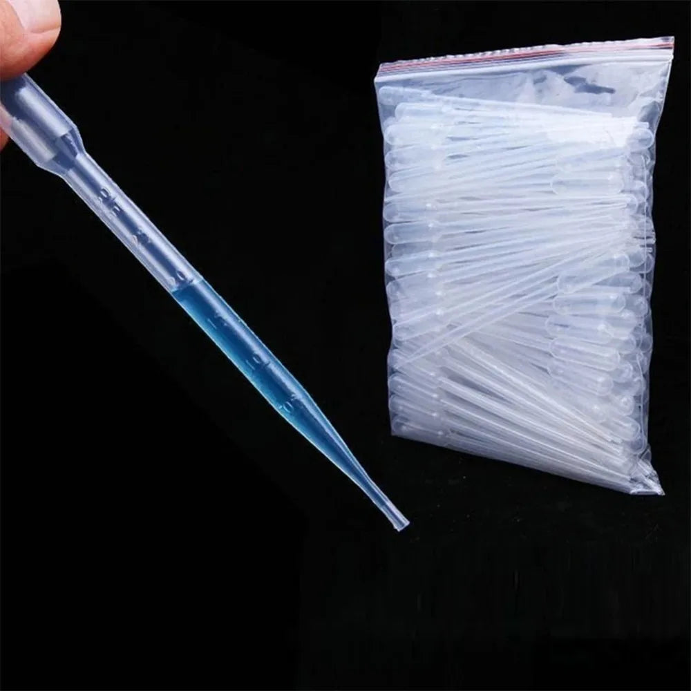 10-Pack Disposable Graduated Plastic Pipette Droppers 1–10ml Disposable Pipette Dropper Axl