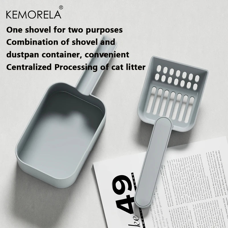 KEMORELA Self-Cleaning Cat Litter Scoop & Kitty Shovel Cat Litter Scoop Axl