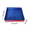 Foldable Pet Pool PVC Bathtub for Dogs, Cats & Small Pets Foldable Pet Pool Axl Red