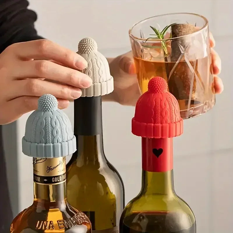 Silicone Little Red Riding Hood Wine Bottle Stopper & Cap Wine Bottle Stopper Axl