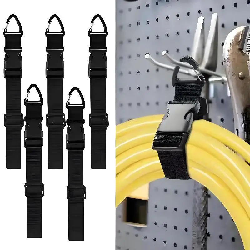45cm Heavy-Duty Adjustable Storage Straps | 3-Axis Buckle Storage Straps Axl