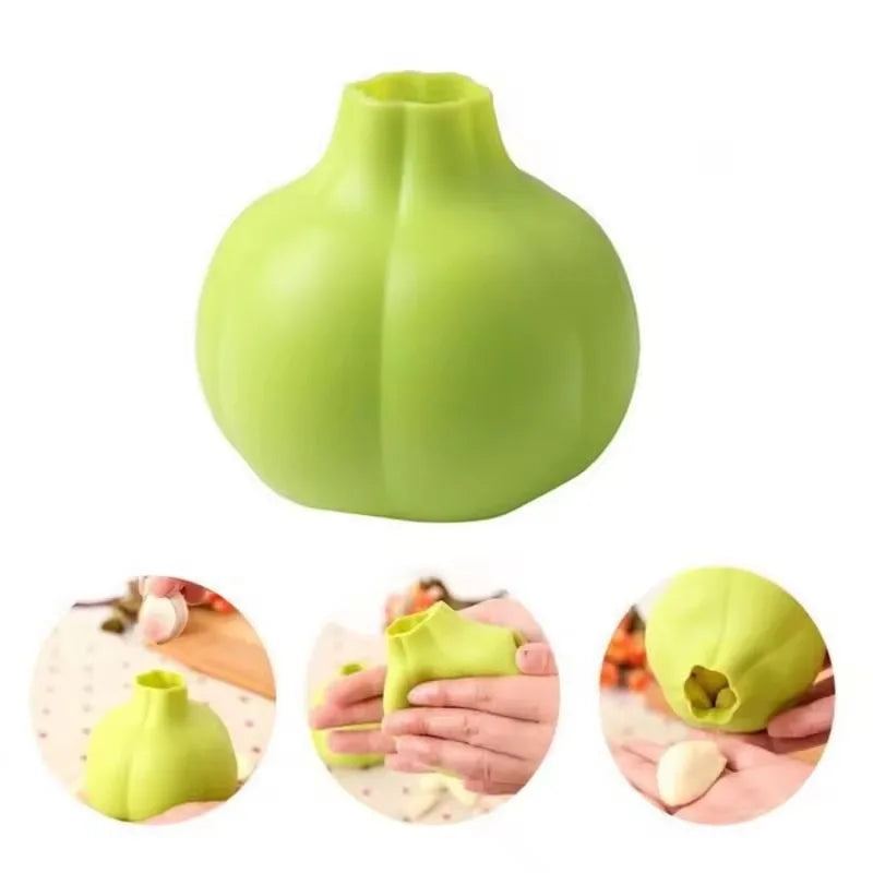 Silicone Garlic Peeler – Easy Skin Remover Kitchen Tool Garlic Peeler Axl