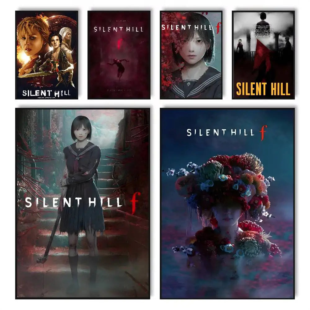 Silent Hill 3 Game Poster – HD Self-Adhesive Waterproof Wall Art Wall Art Poster Axl