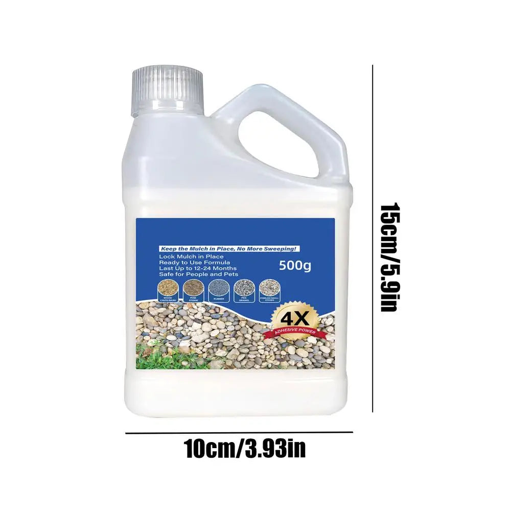 Gravel Glue Landscape Binder – Driveways, Patios & Walkways Landscape Gravel Adhesive Axl White