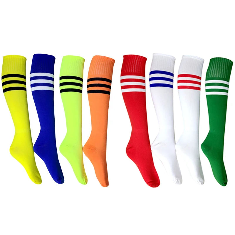 Adult Knee High Soccer Socks – Polyester Sport Socks for Men Knee High Sport Socks Axl