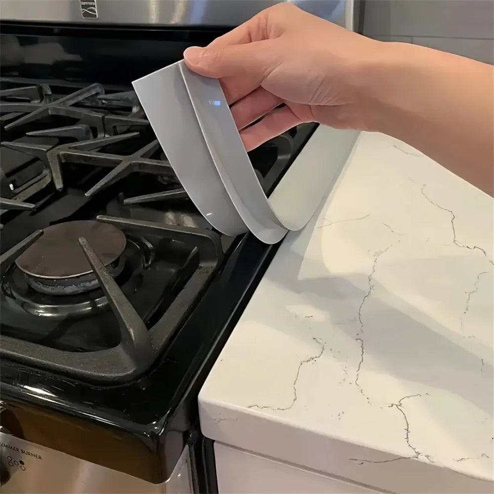 Silicone Stove Counter Gap Sealing Strip 63cm | T-Shape Cover Kitchen Gap Sealing Strip Axl