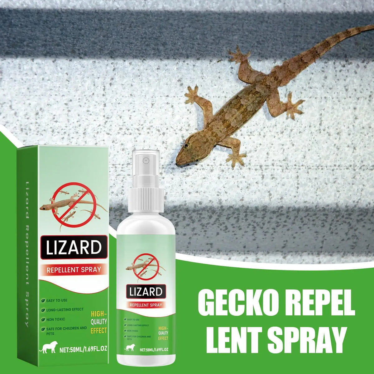 Natural Lizard & Pest Repellent Spray – Indoor & Outdoor 50ml Pest Repellent Spray Axl