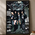 aespa HD Self-Stick Music Poster – Waterproof K-Pop Wall Art Wall Art Poster Axl White10 60X90cmNoframe