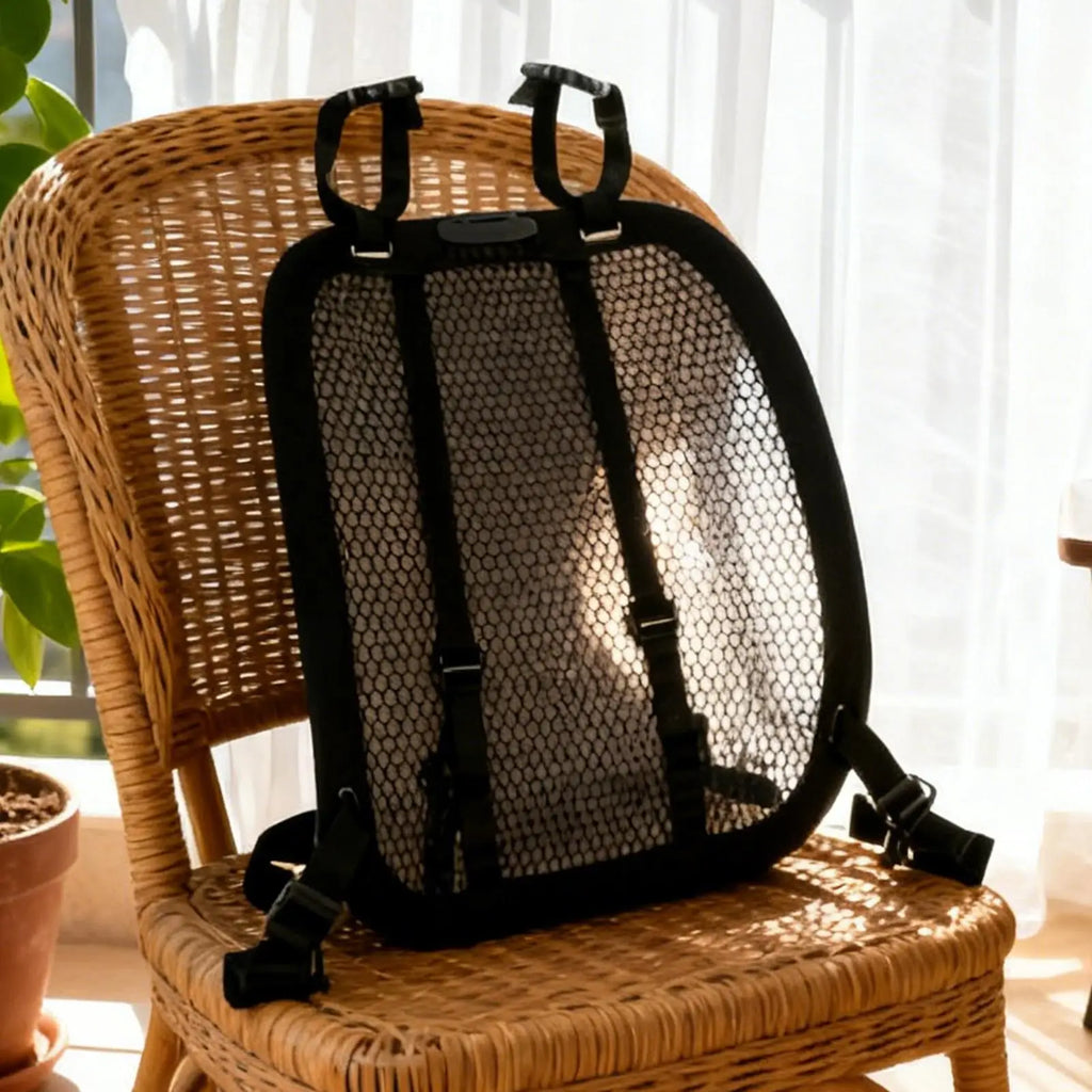 Backpack Airflow Spacer Frame – 3D Breathable Lumbar Back Pad Backpack Ventilation Frame Axl