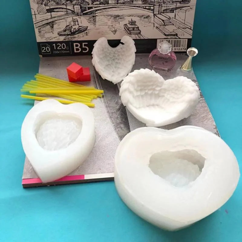 Angel Wings Silicone Mold – Candle, Resin & Epoxy Craft Mold Silicone Craft Mold Axl