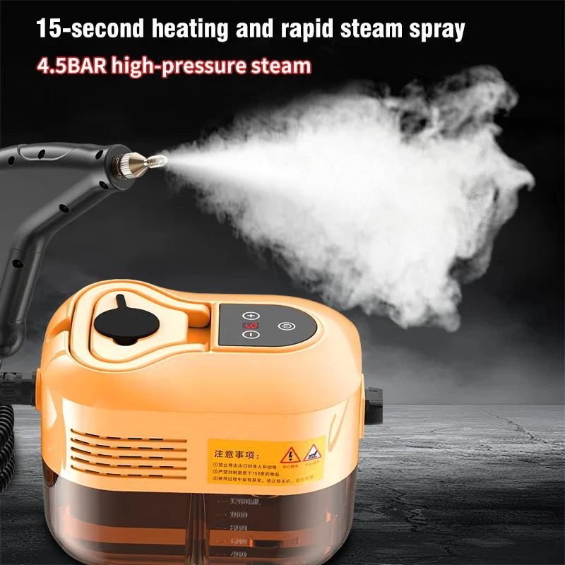 BALASHOV 2500W Handheld Steam Cleaner – Kitchen, Car & Home Handheld Steam Cleaner Axl