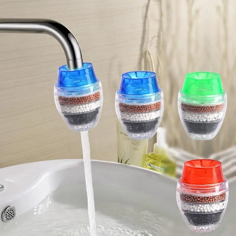 Activated Carbon Faucet Water Filter – Kitchen Tap Purifier Faucet Water Filter Axl