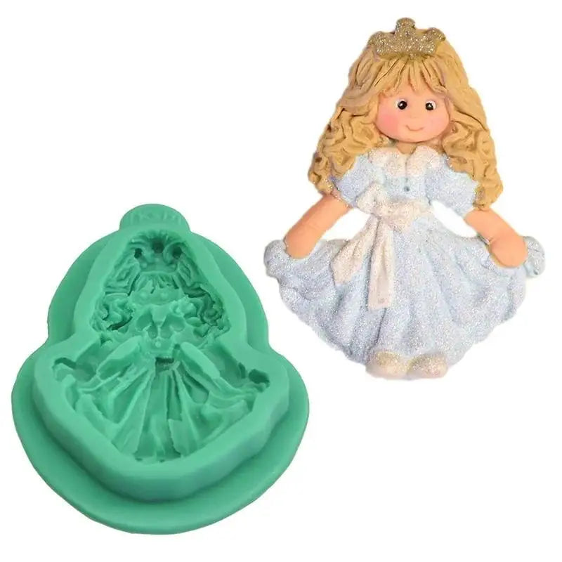 Crown Princess Silicone Mold – Cake, Chocolate & Candy DIY Silicone Baking Mold Axl A