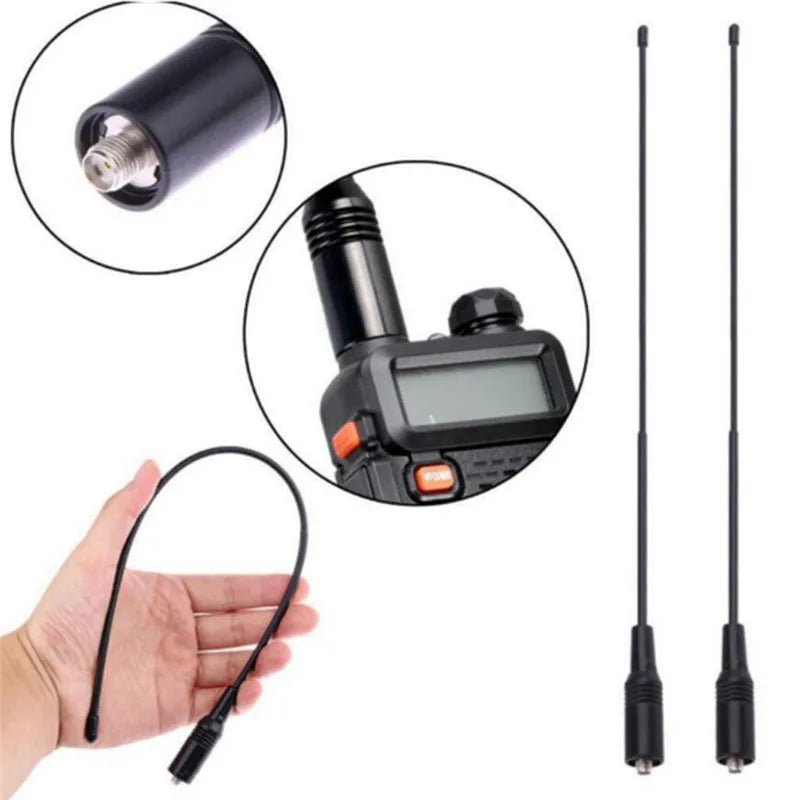NA-771 SMA-Female Dual Band 10W Antenna – UV-5R & UV-82 Ham Radio Antenna Axl