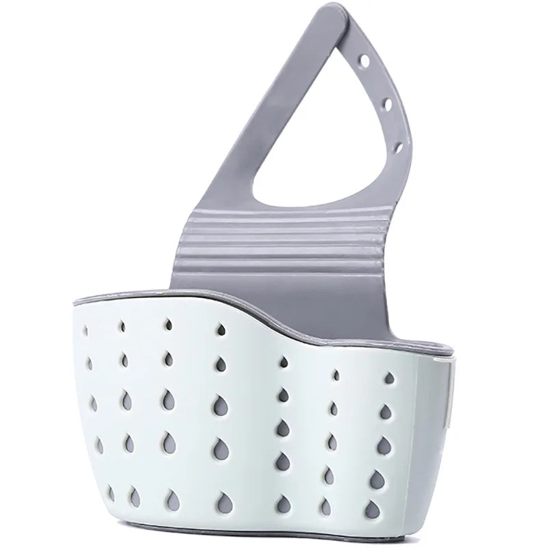 Double Sink Hanging Basket – Sponge & Draining Organizer Sink Storage Basket Axl Beige
