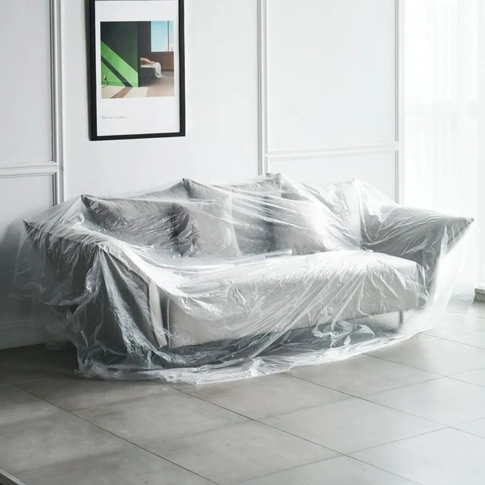 Transparent Waterproof Dust Cover Film – PE Furniture Protector Furniture Dust Cover Axl