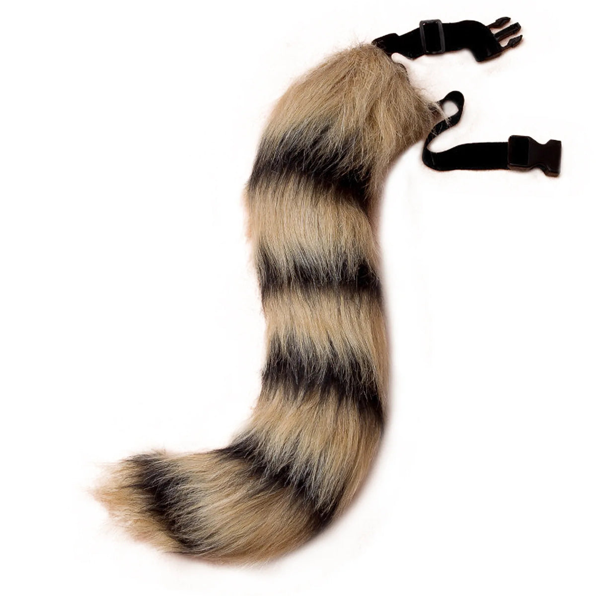 Fox & Cat Plush Tail – Anime Cosplay & Halloween Costume Prop Cosplay Costume Accessory Axl brown black
