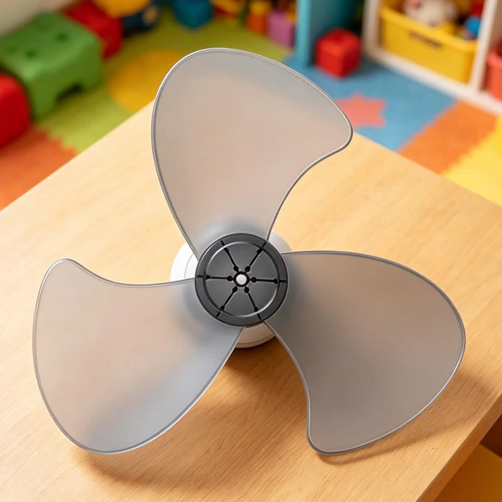 16-Inch Replacement Fan Blade for Stand & Desk Fans | 3-Leaf PP Fan Blade Replacement Axl