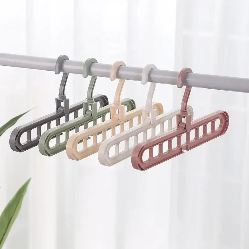 Space-Saving Multi-Port Clothes Hanger Closet Organizer Closet Hanger Organizer Axl