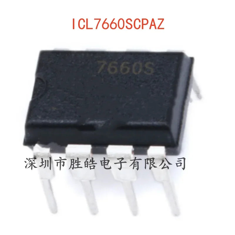 ICL7660SCPAZ Voltage Converter Chip DIP-8 – 5PCS Pack Integrated Circuit Axl Default Title