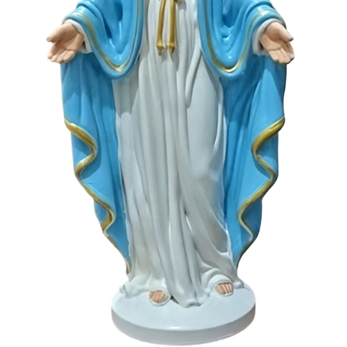 Virgin Mary Catholic Statue – Resin Holy Mother Figurine Religious Figurine Axl