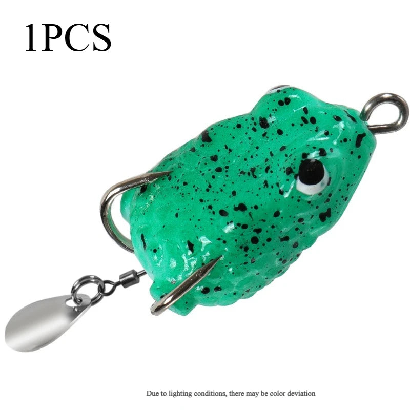 Mini Bullfrog Soft Frog Fishing Lure 2.5cm 3g | Thai Style Bait Soft Fishing Lure Axl 16-1PCS