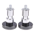 Aluminum Motorcycle Handlebar End Caps – Anti-Slip Grip Plugs Handlebar End Caps Axl Gray