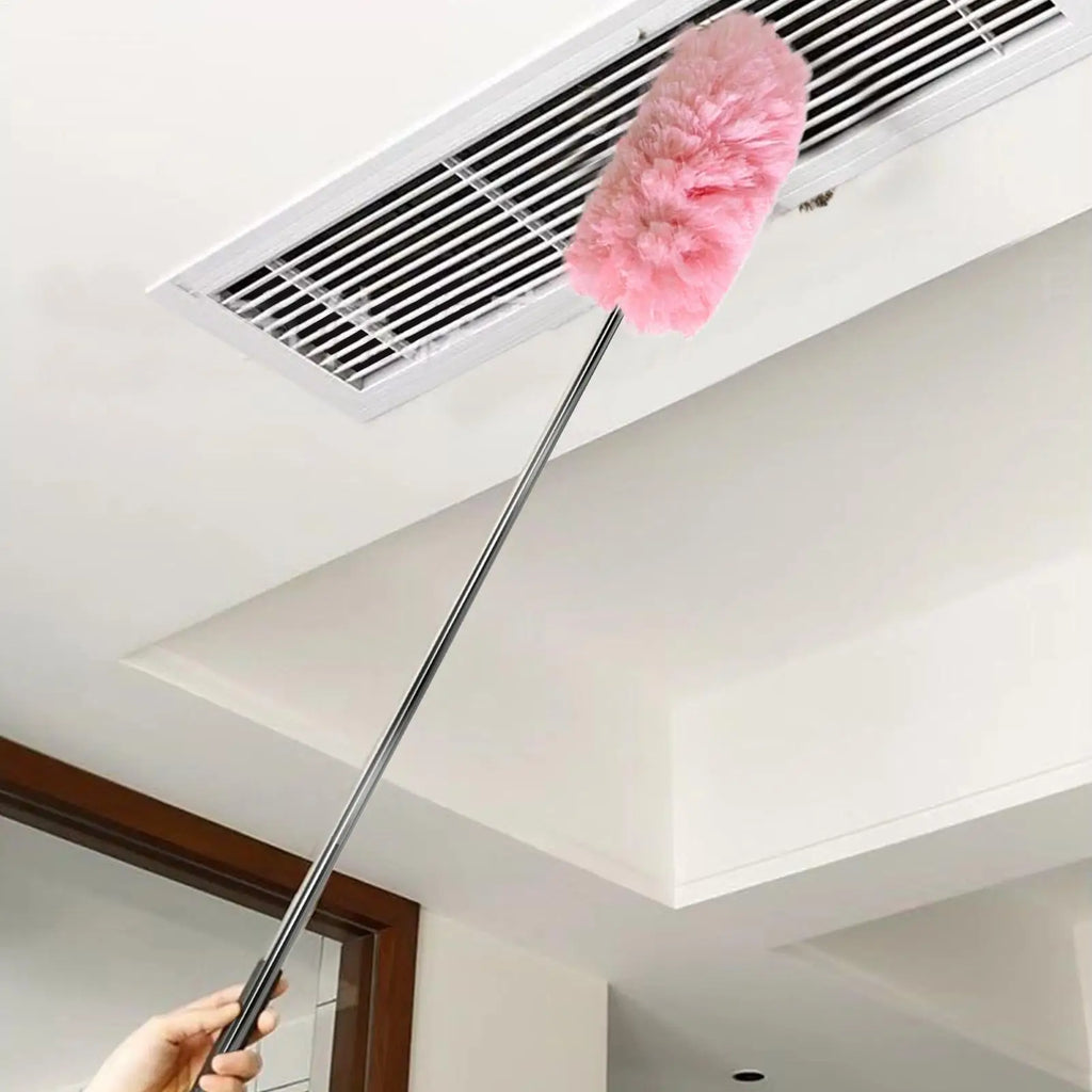 Telescoping Microfiber Duster for Ceilings, Fans & Cobwebs Telescoping Duster Axl