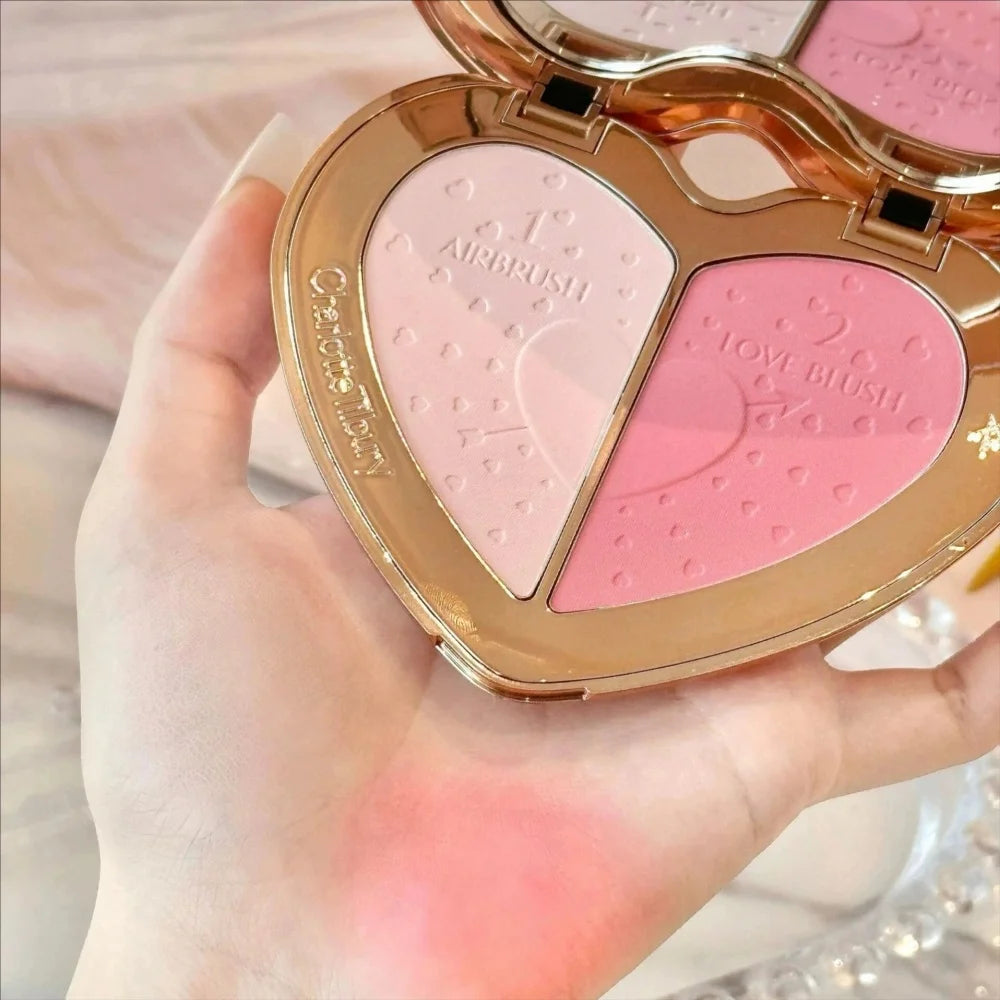 Charlotte Tilbury 2-Color Blush Powder – Brightening & Oil Control Blush Powder Axl