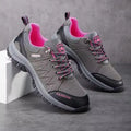 Women's Breathable Mesh Hiking Sneakers – Anti-Slip Outdoor Shoes Women's Hiking Sneakers Axl Gray 40