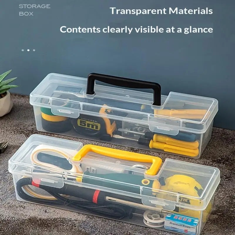 Multi-Compartment Tool Storage Box – Hardware & Screw Organizer Tool Parts Organizer Axl