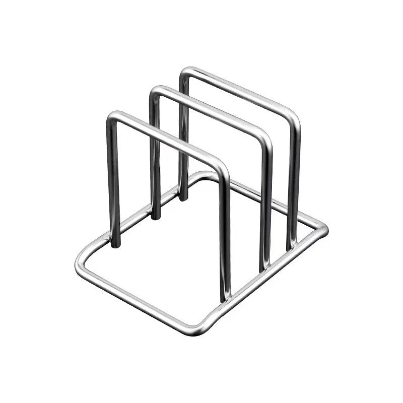 4-Pack Stainless Steel Cutting Board Rack – Kitchen Organizer Cutting Board Rack Axl