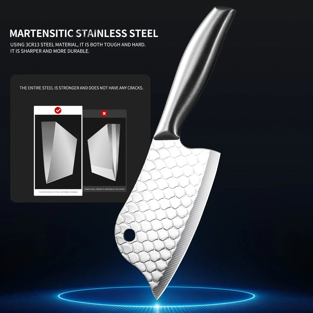 SHENJIU Forged Stainless Steel Utility Kitchen Knife Kitchen Utility Knife Axl