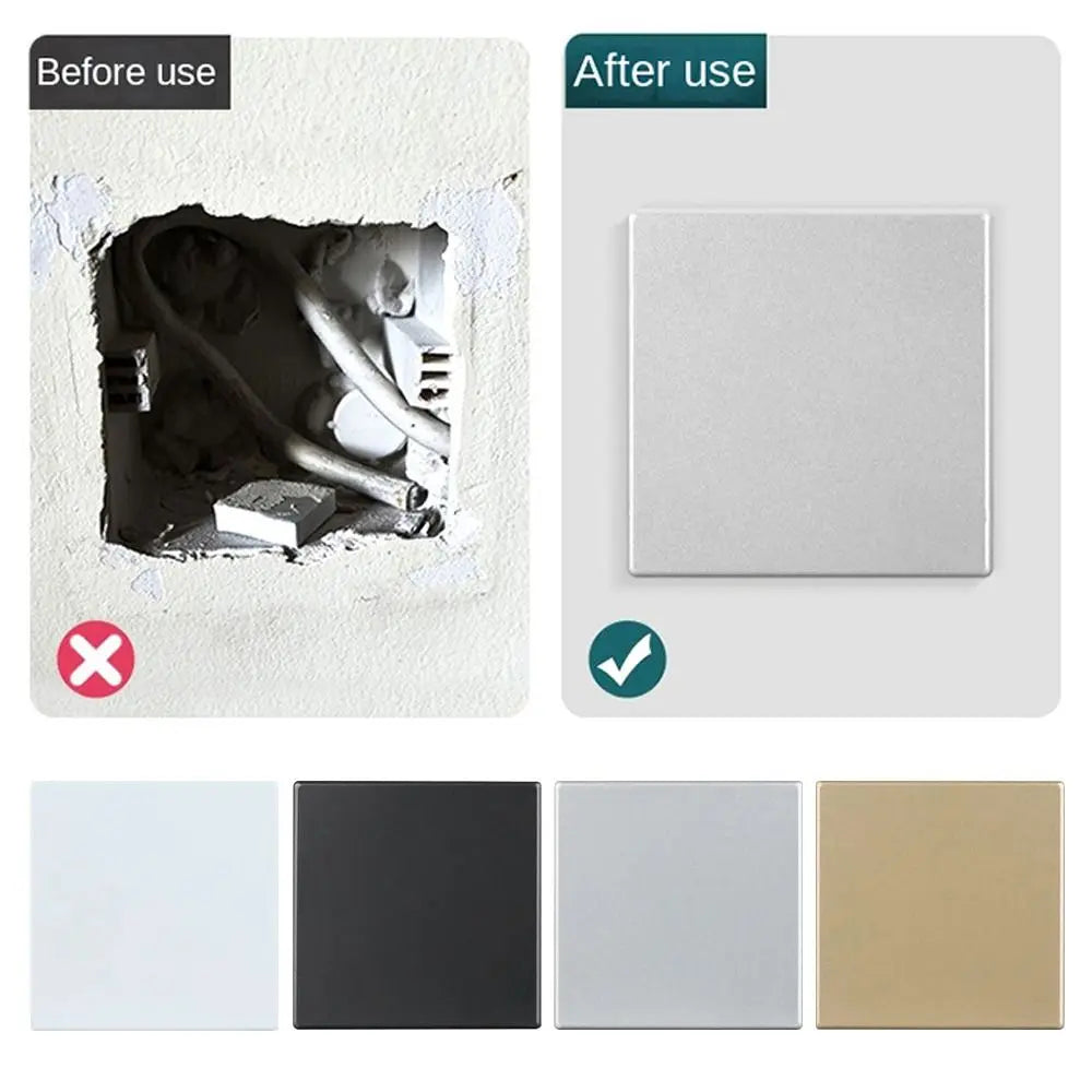 86 Type Self-Adhesive Blank Switch Socket Cover Plate Panel Wall Cover Plate Axl