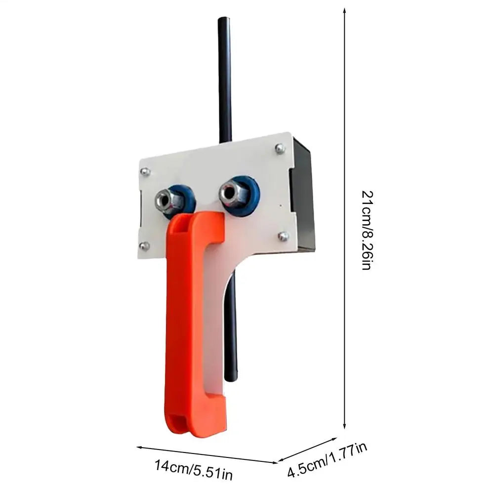 Heavy-Duty 8mm Wire Puller Tugger Tool for Electricians Wire Pulling Tool Axl Orange