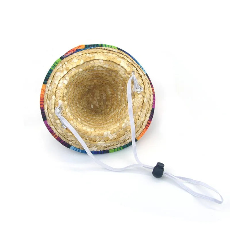 Adjustable Breathable Sun Hat for Cats & Dogs | Summer Pet Hat Pet Hat Axl M-1pcS
