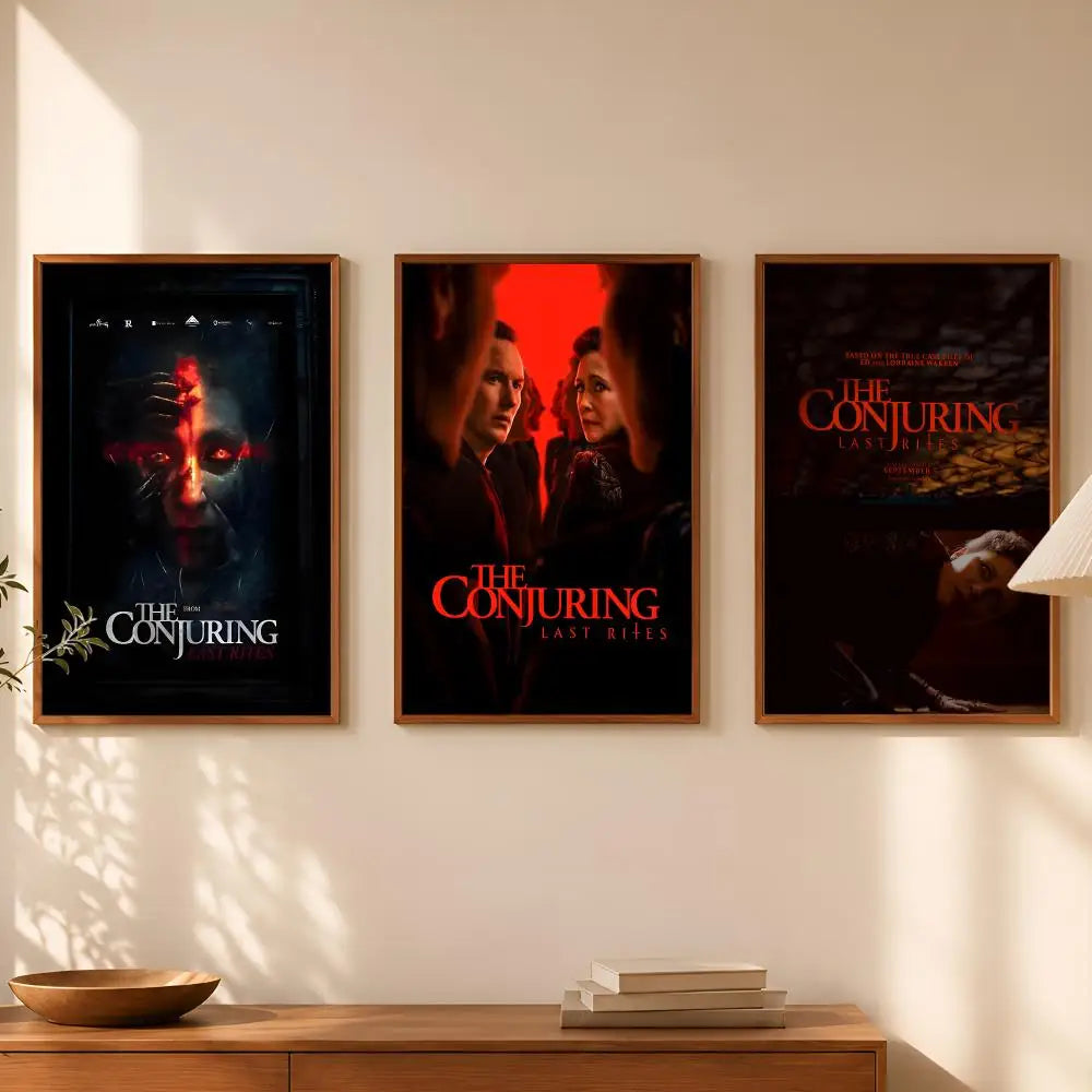 The Conjuring HD PVC Self-Stick Wall Art Poster | Waterproof Decor Wall Art Poster Axl