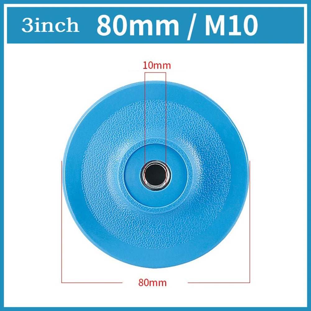 3" & 4" Sanding Disc Backing Pad – M10/M14/M16 Hook & Loop Sanding Backing Pad Axl 3inch M10 China Mainland