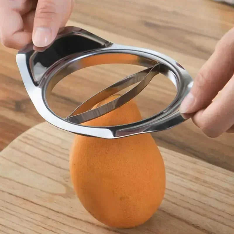 Stainless Steel Mango Slicer, Corer & Splitter Gadget Mango Slicer Tool Axl