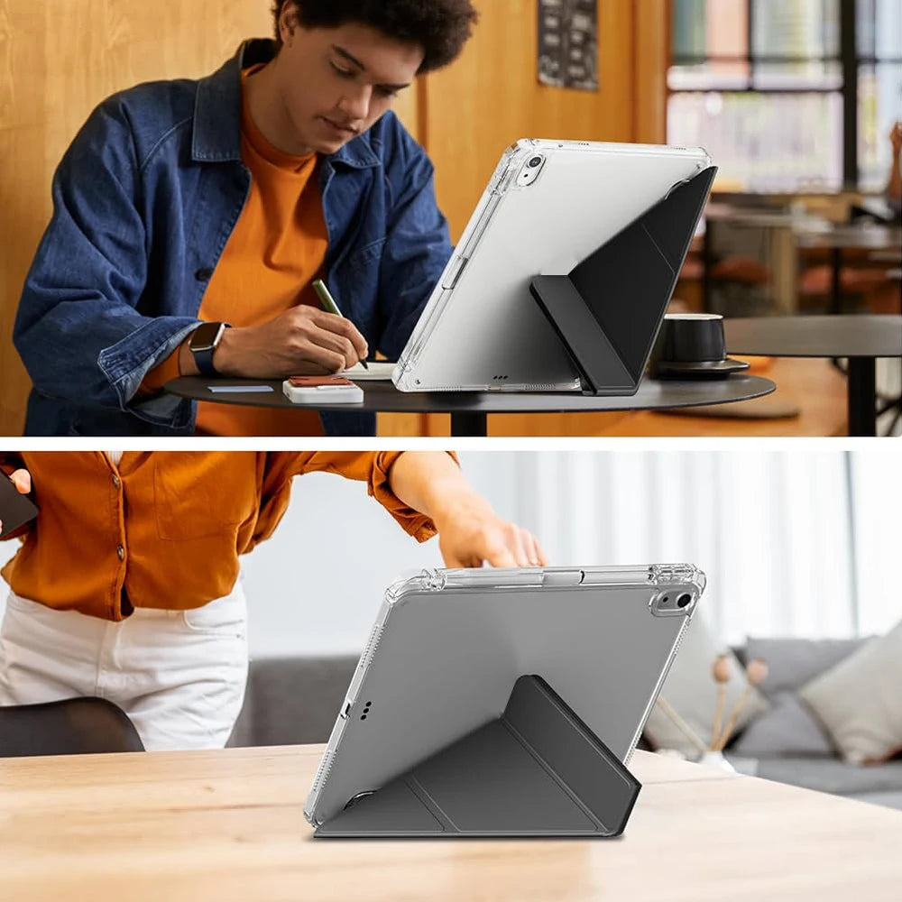 Y-Shape iPad Case | Pencil Holder & Multi-Angle Stand Tablet Case Axl
