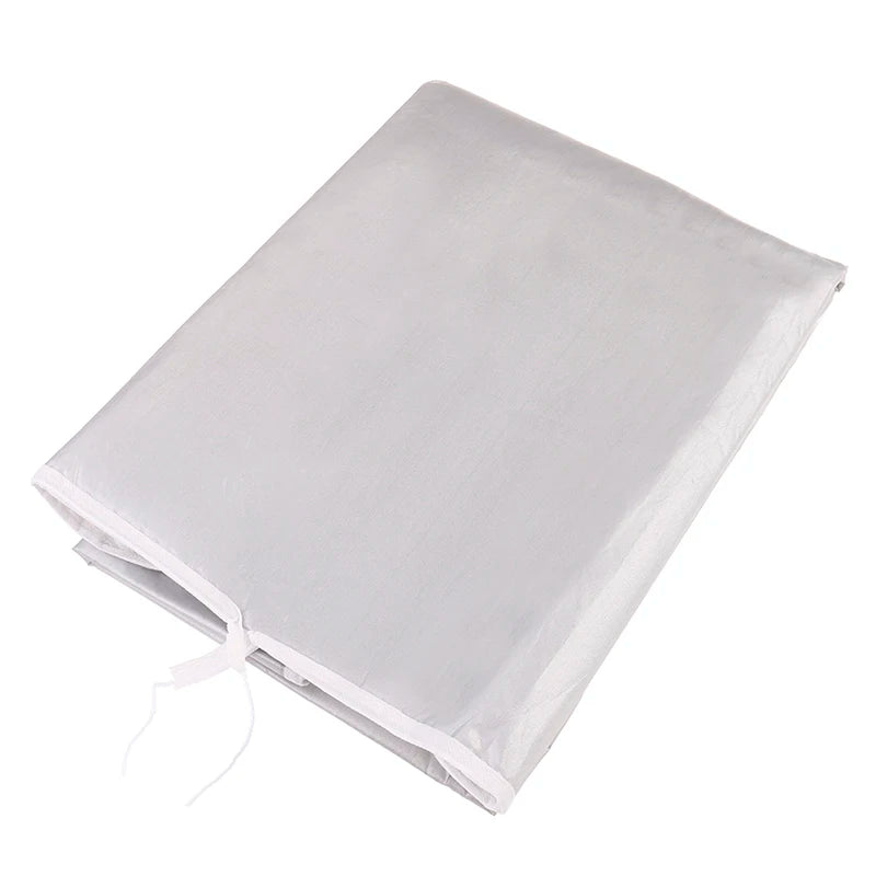 140x50cm Silver Coated Ironing Board Cover & 4mm Thick Pad Ironing Board Cover Axl onesize