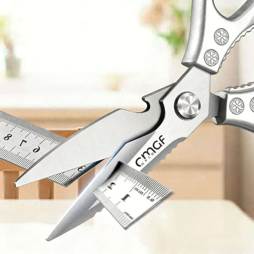 PLYS Stainless Steel Kitchen Scissors – Multi-Function Shears Kitchen Shears Axl
