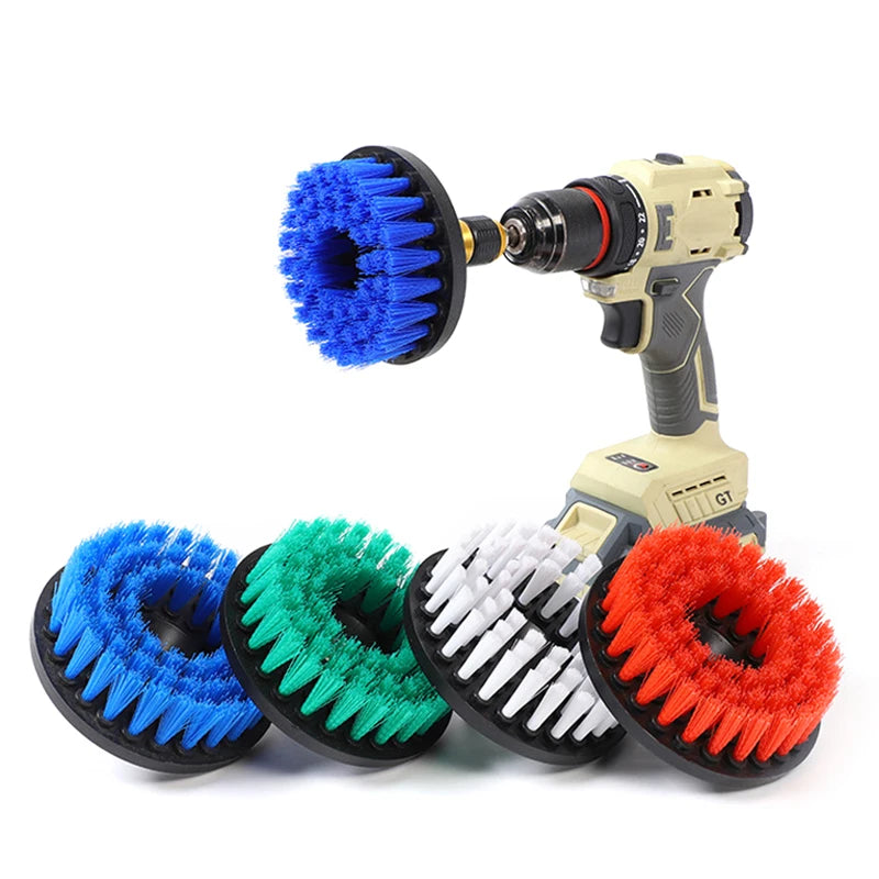 5-Inch Electric Drill Scrubber Brush for Car Tires & Tiles Drill Scrubber Brush Axl